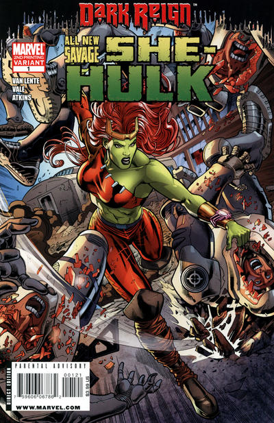 All New Savage She-Hulk #1 [2nd Printing Variant]-Near Mint (9.2 - 9.8)