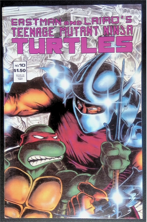 Teenage Mutant Ninja Turtles #10 [1987]-Very Good (3.5 – 5)