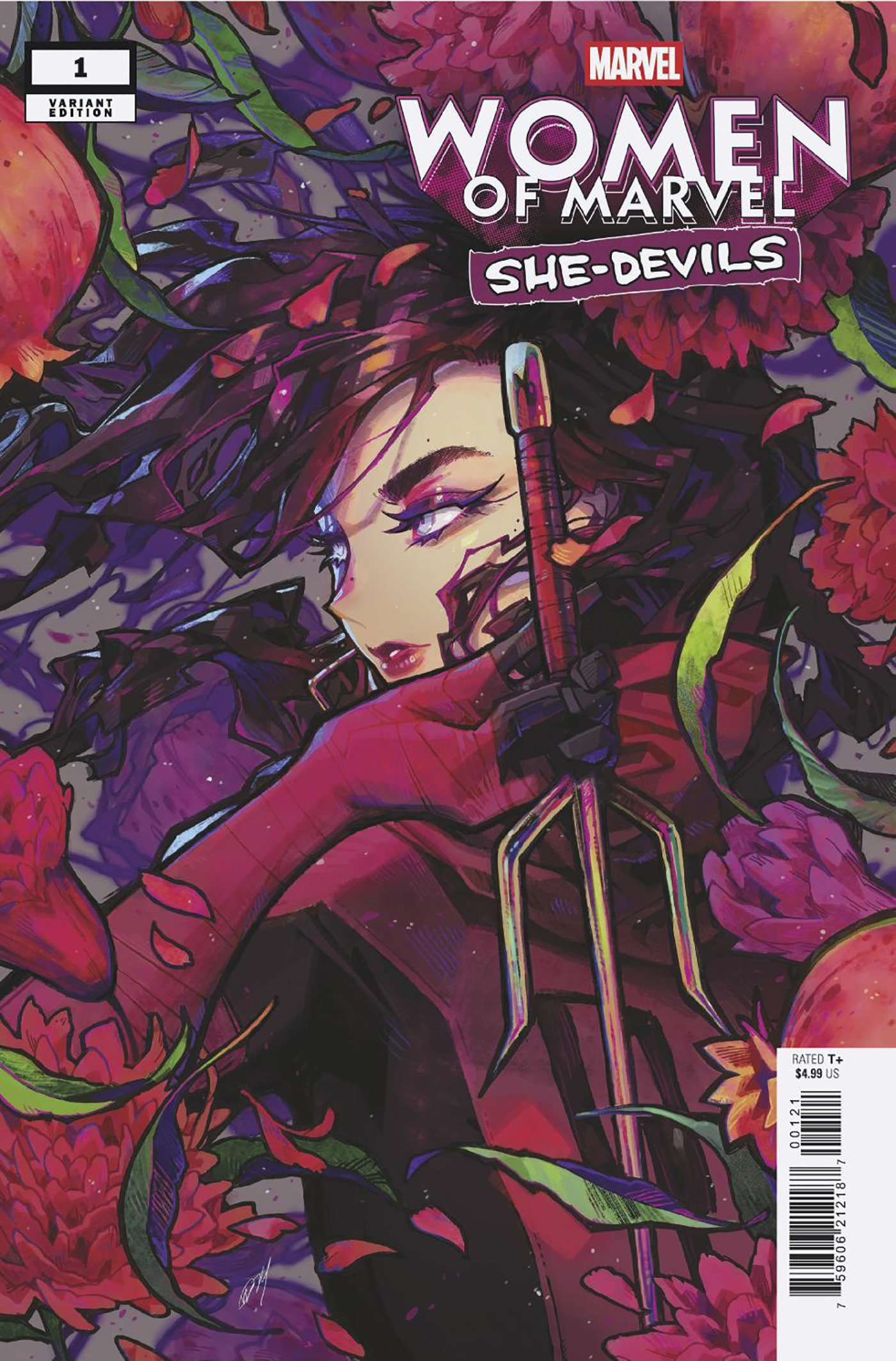 Women of Marvel She-Devils #1 Rose Besch Variant