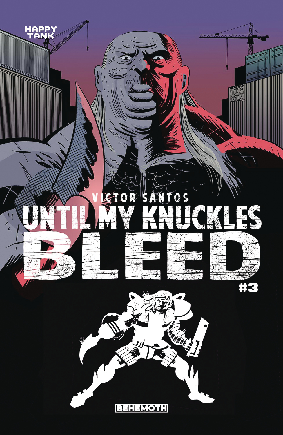 Until My Knuckles Bleed #3 Cover B Santos (Mature)