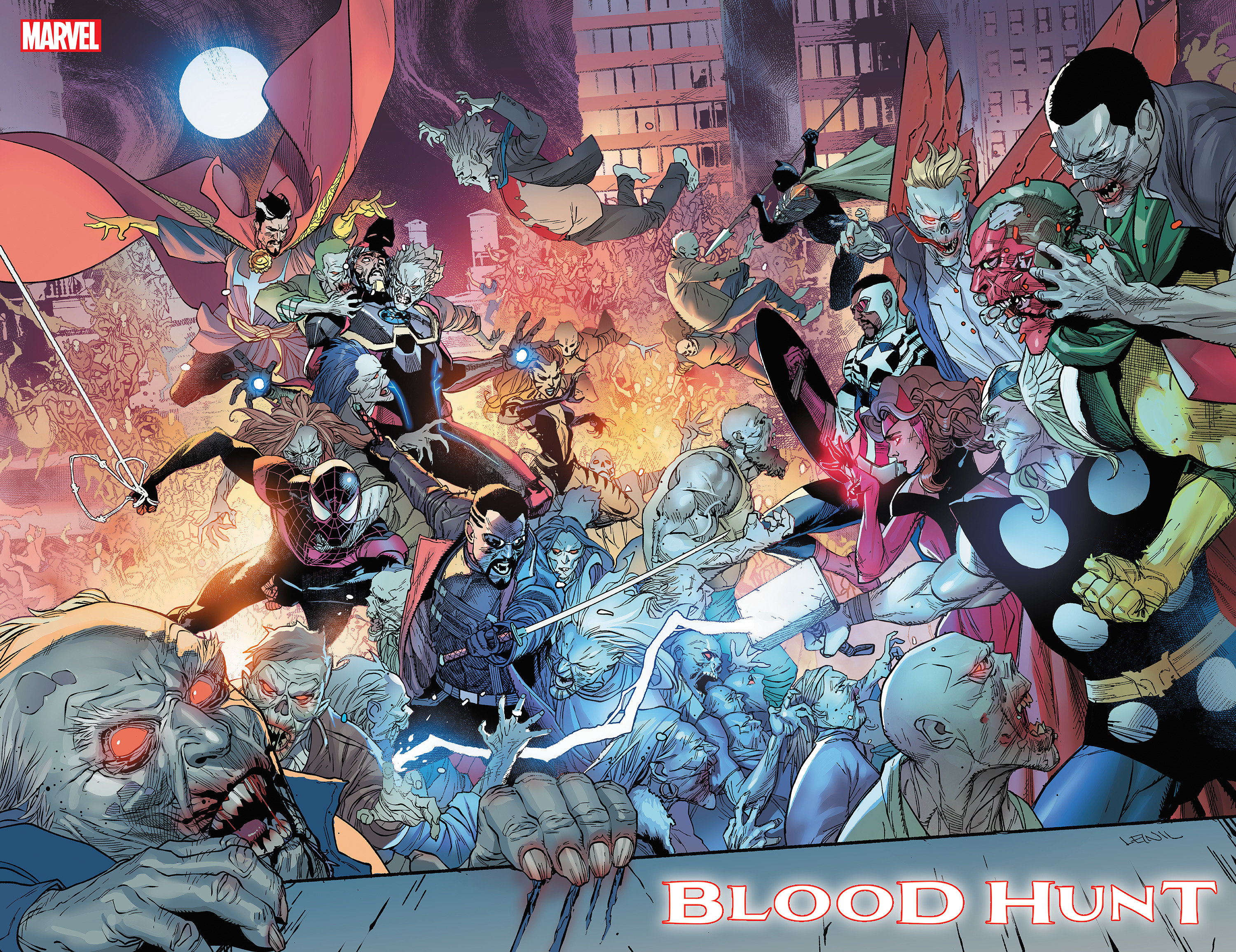 Blood Hunt #1 Leinil Yu Wraparound Variant (Bloodhunt)