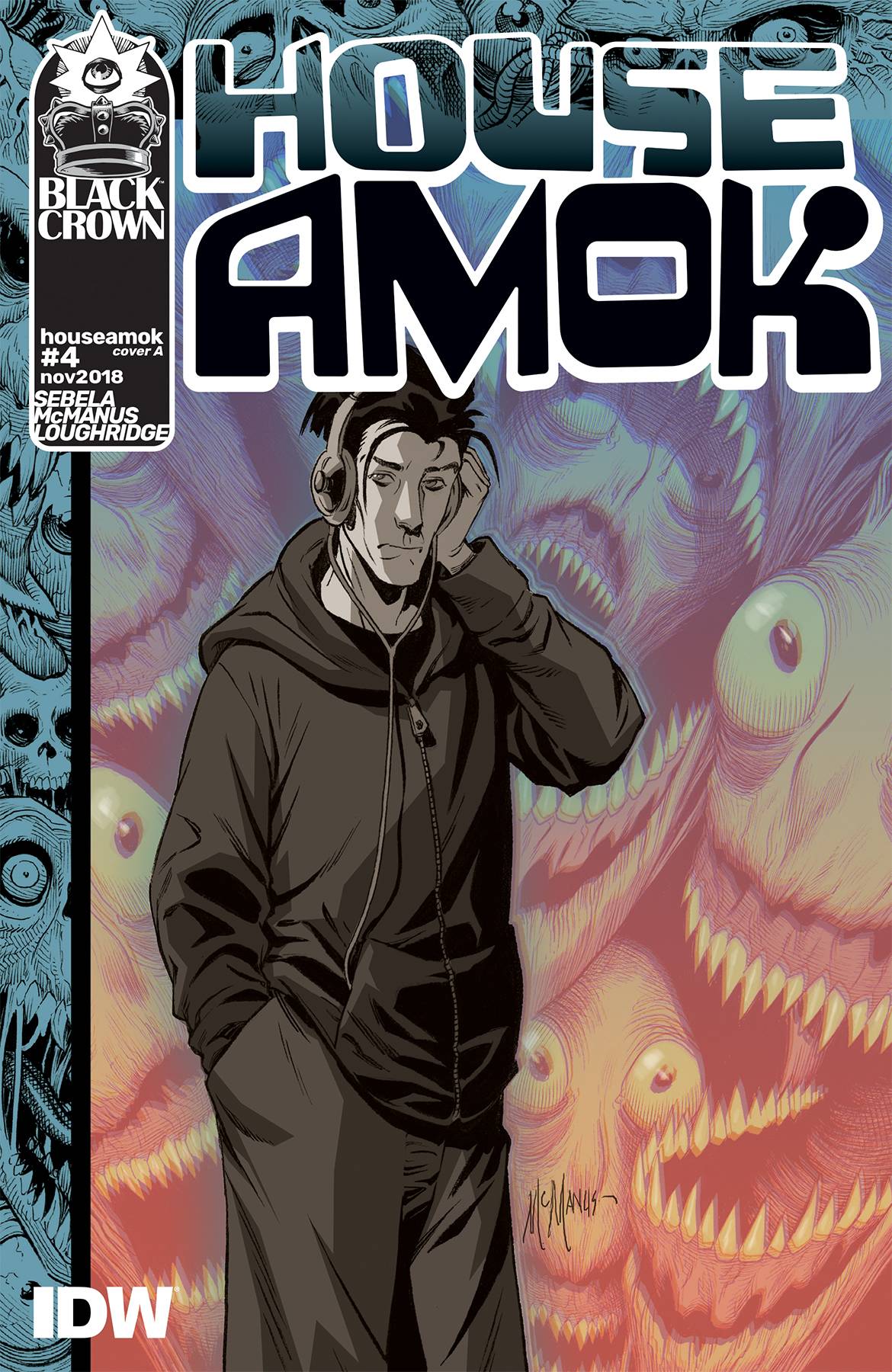 House Amok #4 Cover A Mcmanus