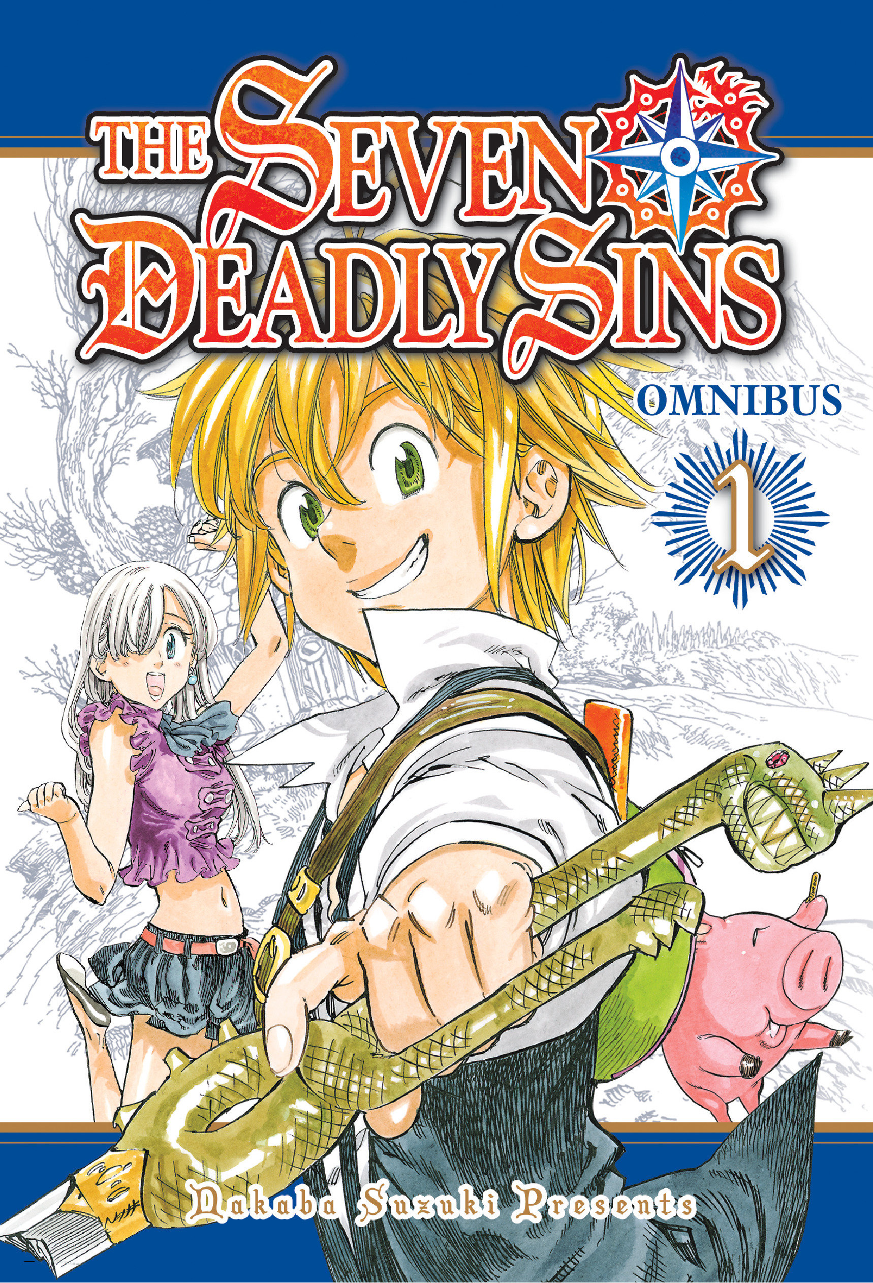 Seven Deadly Sins Omnibus Manga Volume 1 (Volume 1-3)