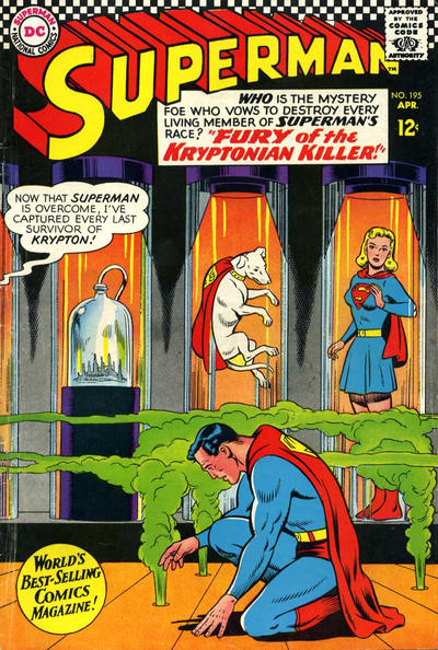 Superman #195-Very Good (3.5 – 5)