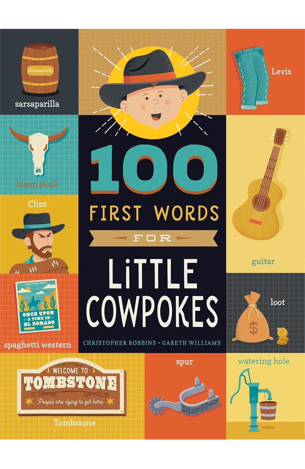 100 First Words For Little Cowpokes Board Book – Picture Book