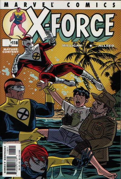 X-Force #118 [Direct Edition]-Fine (5.5 – 7)