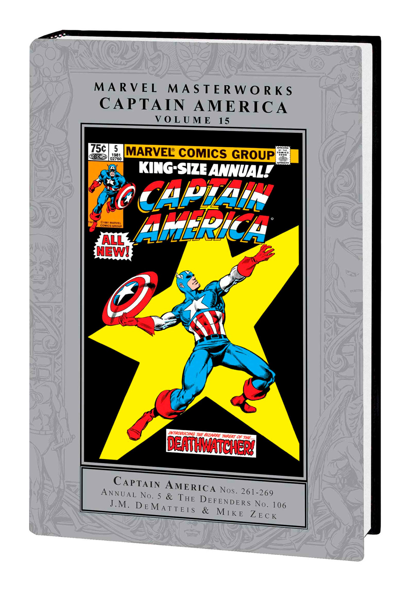 Marvel Masterworks Captain America Hardcover Volume 15