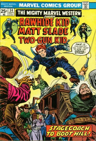 The Mighty Marvel Western #34 (1968)-Very Good (3.5 – 5)