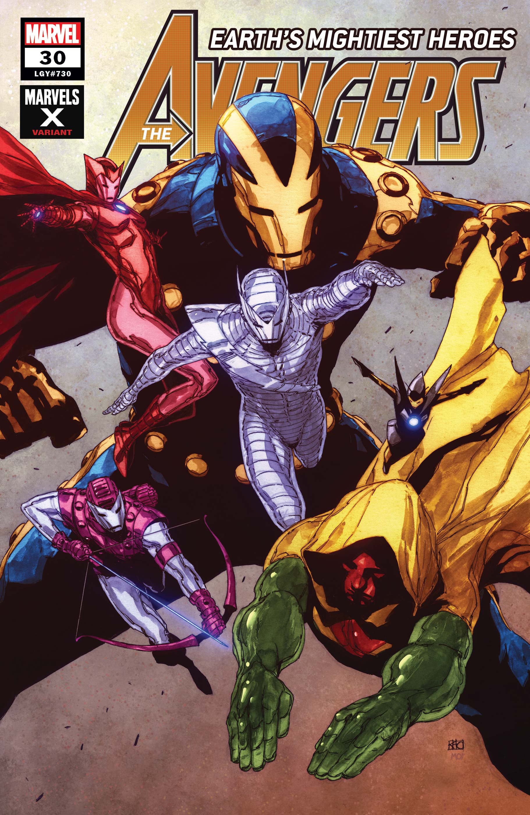 Avengers #30 Pham Marvel X Variant (2018)
