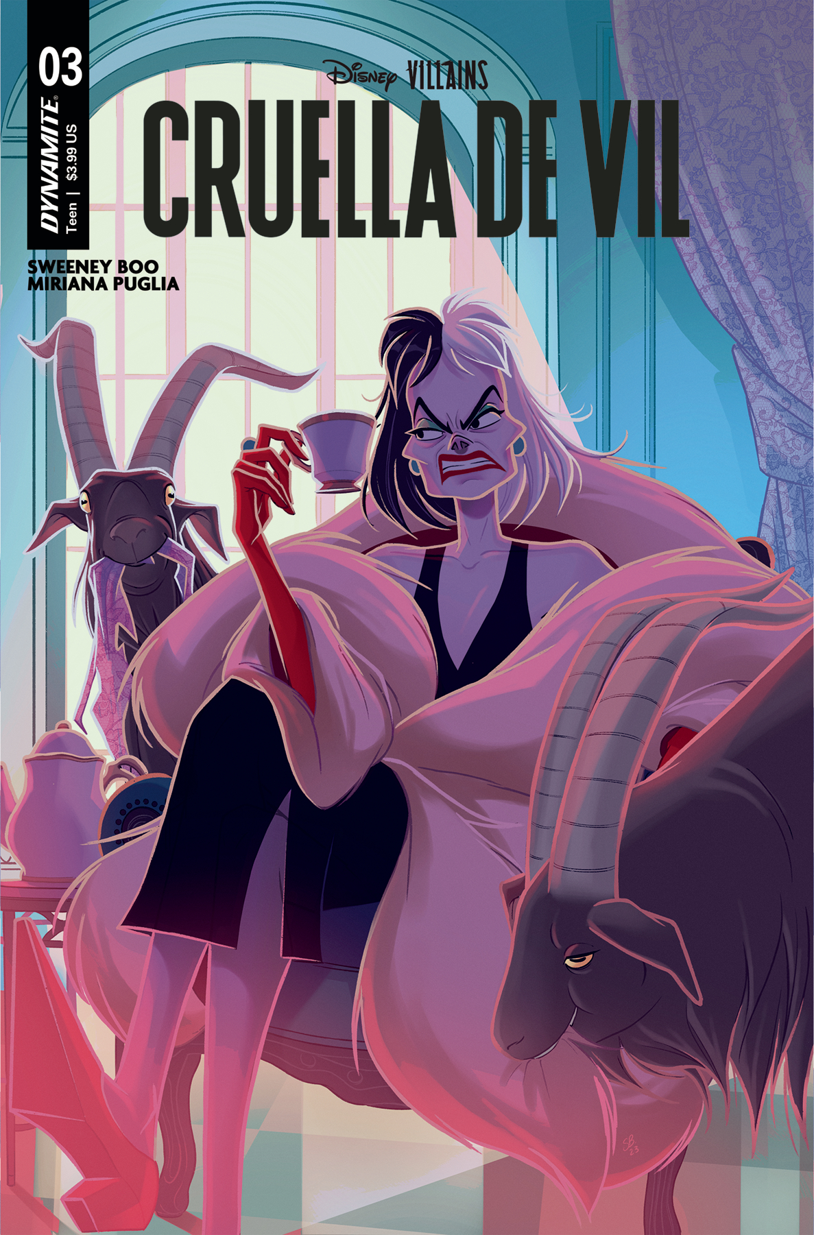 Disney Villains Cruella De Vil #3 Cover A Boo