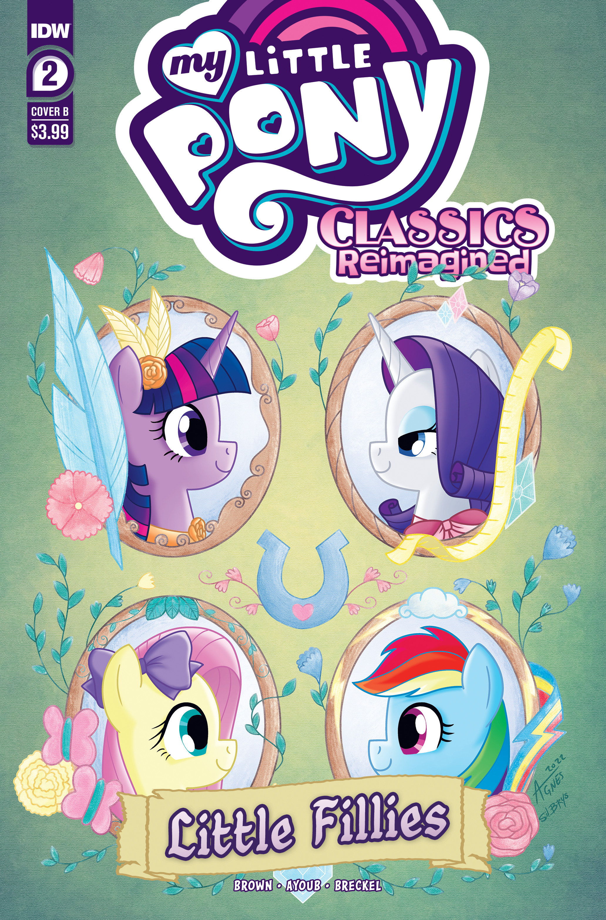 My Little Pony Classics Reimagined Little Fillies #2 Cover B Garbowska