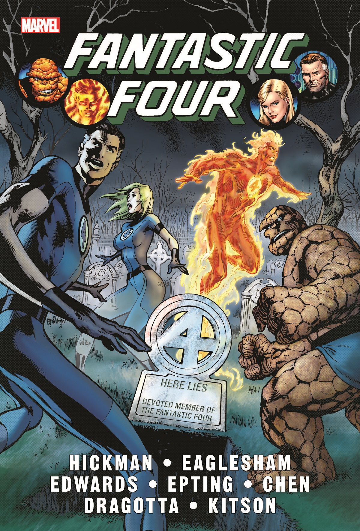 Fantastic Four Hickman Omnibus Hardcover Volume 1 Davis 1st Issue Cover