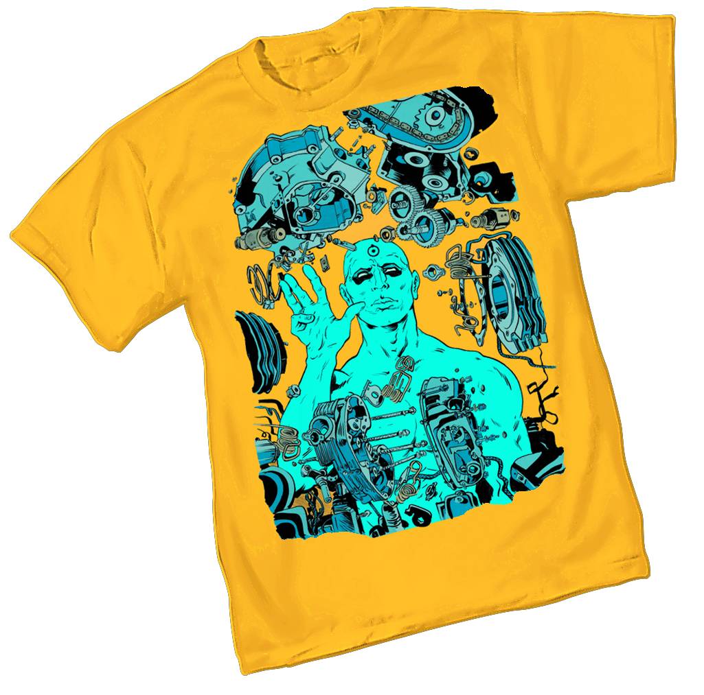Bw Dr Manhattan II by Pope T-Shirt Medium