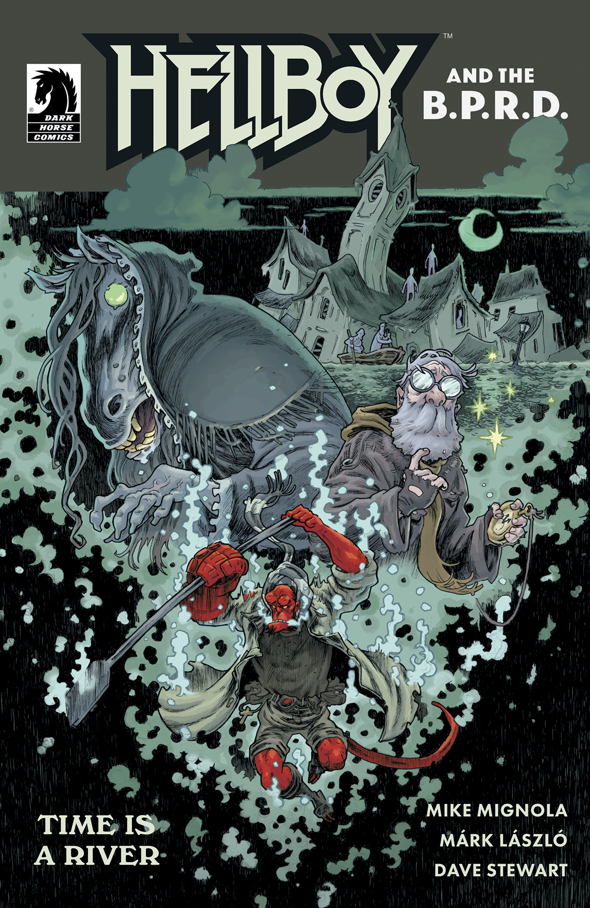 Hellboy & the B.P.R.D. Ongoing #62 Time Is A River One-Shot Cover A Laszlo