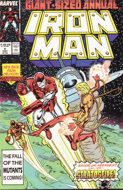 Iron Man Annual #9 [Direct]-Near Mint (9.2 - 9.8)