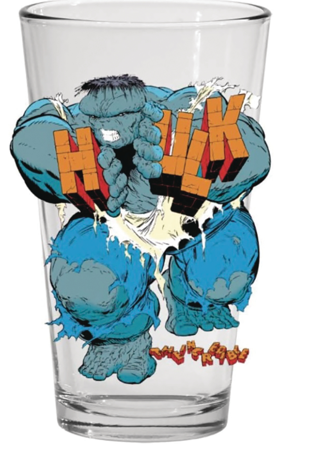 Toon Tumblers Gray Hulk Pint Glass