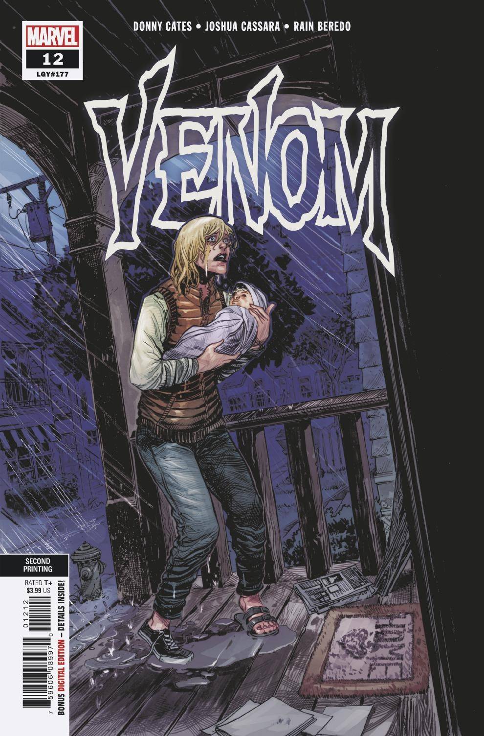 Venom #12 2nd Printing Cassara Variant (2018)