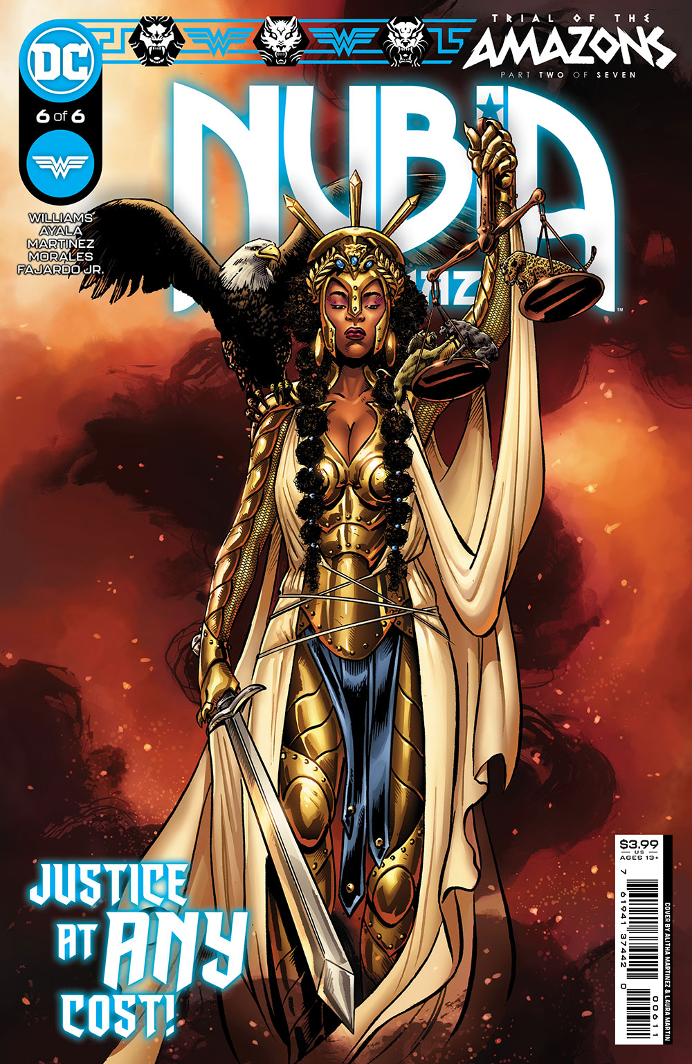Nubia and the Amazons #6 Cover A Alitha Martinez (Trial of the Amazons) (Of 6)
