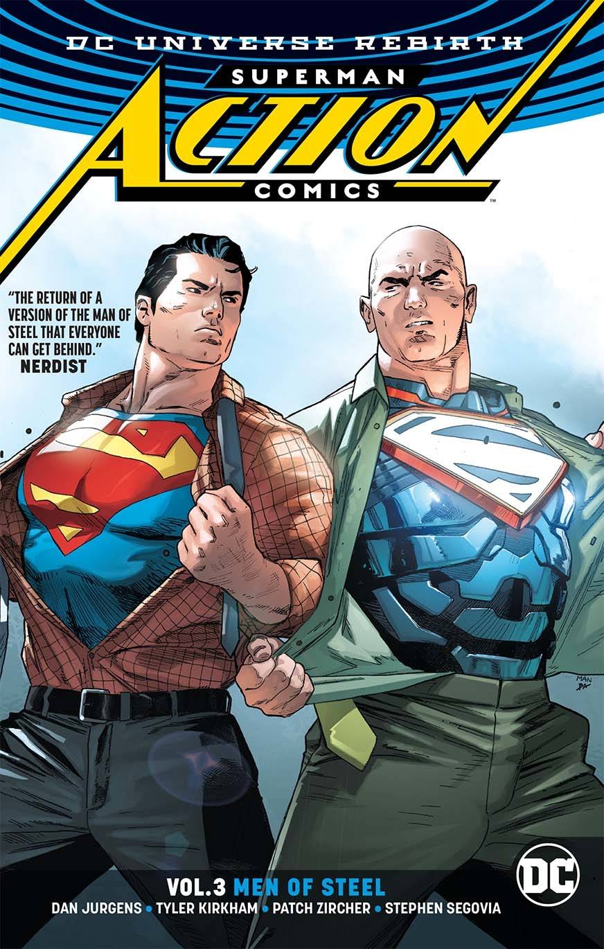 Superman Action Comics Graphic Novel Volume 3 Men of Steel (Rebirth)