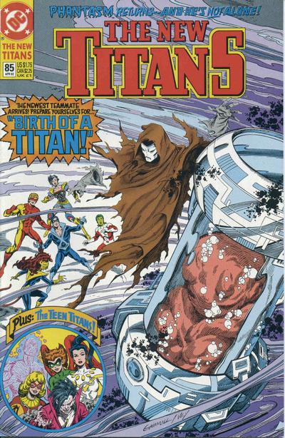 The New Titans #85-Near Mint (9.2 - 9.8)