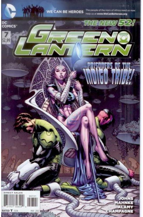 Green Lantern #7 Ratio Variant Ian Churchill (2011)