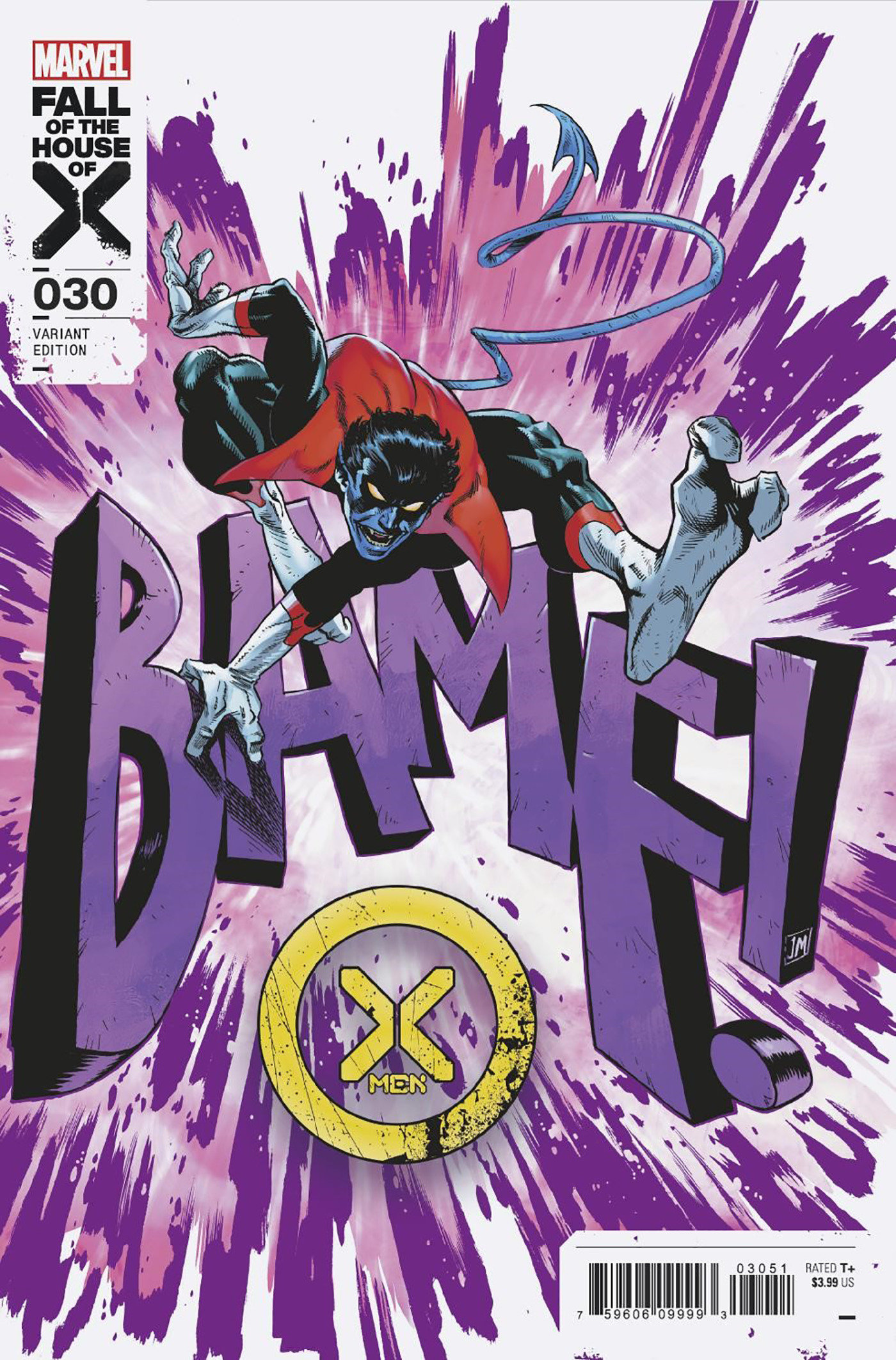 X-Men #30 Justin Mason Bamf Variant (Fall of the House of X) (2021)