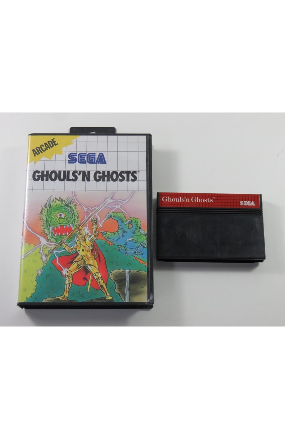 Sega Master System Ghouls' N Ghost No Manual 