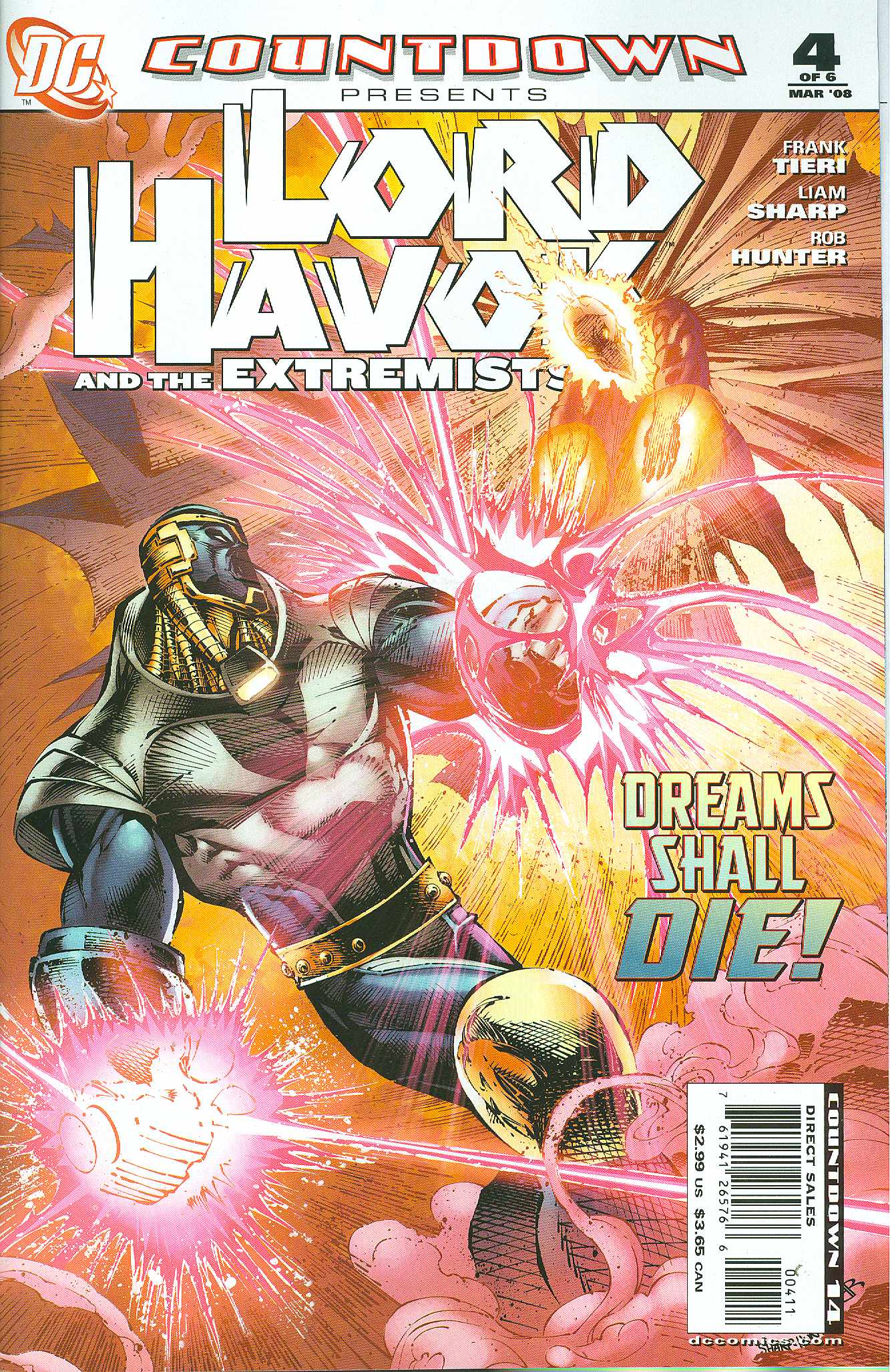 Countdown Lord Havok and the Extremists #4