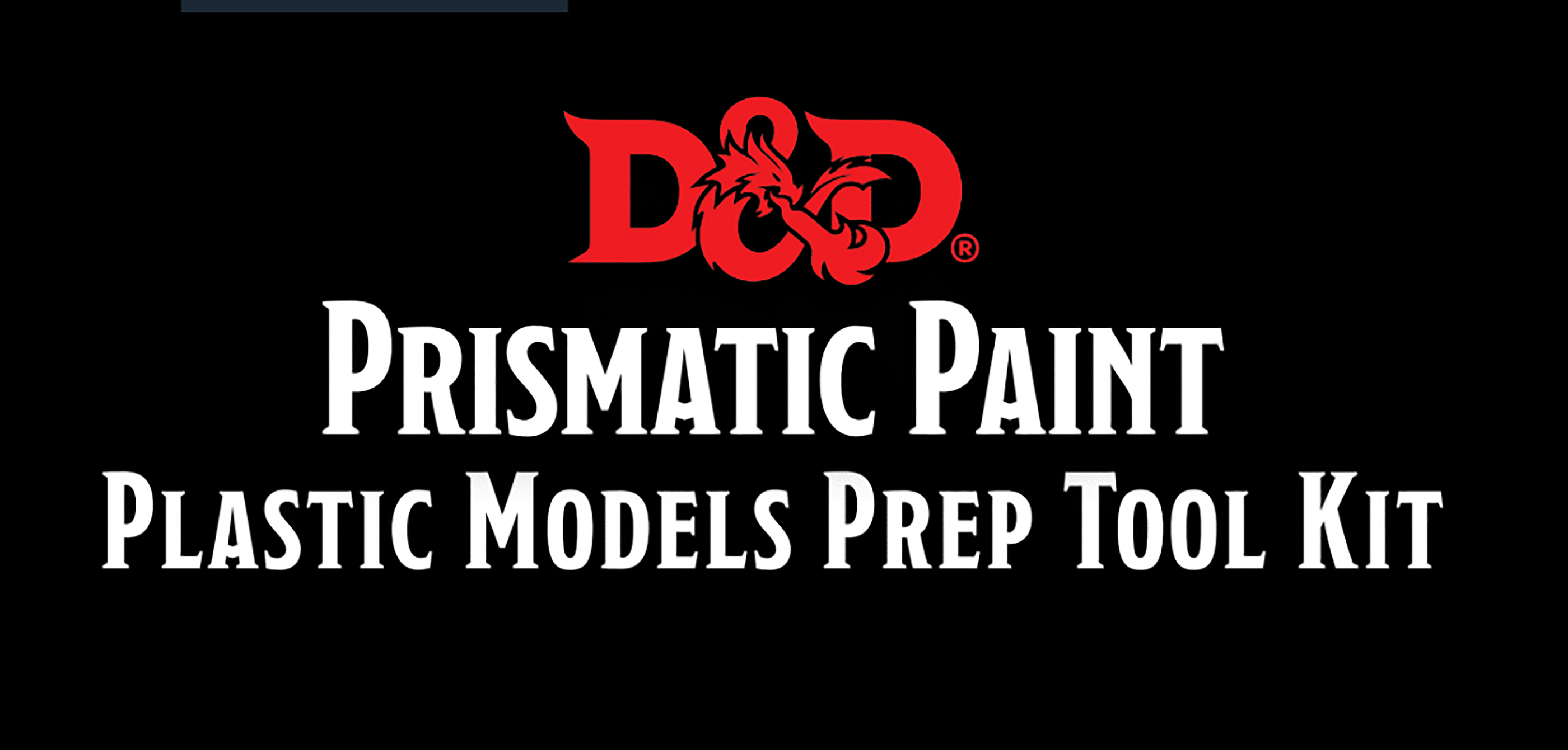 Dungeons & Dragons Prismatic Paint Plastic Models Prep Tool Kit
