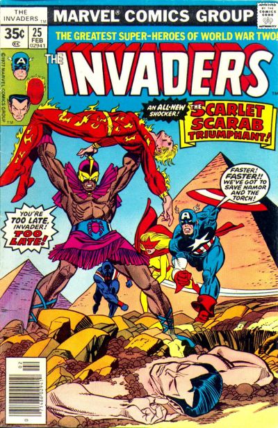 The Invaders #25 [Regular Edition](1975)-Very Good (3.5 – 5)