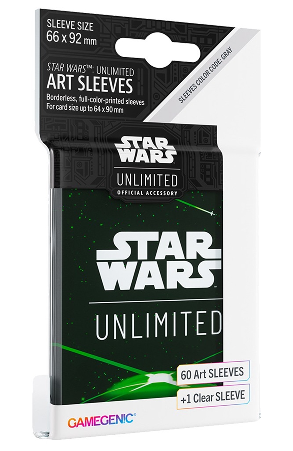 Star Wars Unlimited Sleeves Card Back Green