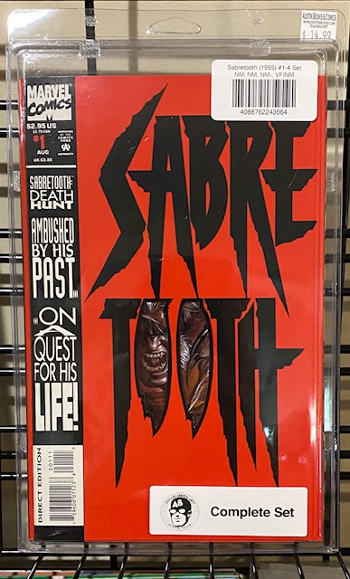 Sabretooth (1993) #1-4 Mini Series Set 
