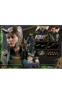 Loki Sixth Scale Figure By Hot Toys Avengers Endgame