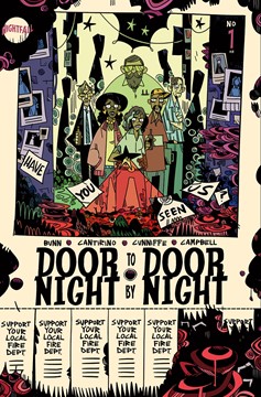 Door to Door Night by Night #1 Cover C 1 For 5 Incentive Marie Enger Variant