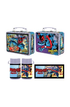 FCBD 2024 Tin Titans Spider-Man 2099 Px Lunch Box With Bev Cont