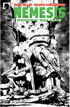 Nemesis Rogues' Gallery #5 Cover B (B&W) (Valerio Giangiordano)