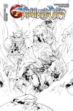 Thundercats #3 Cover P 1 for 20 Incentive Lee Line Art