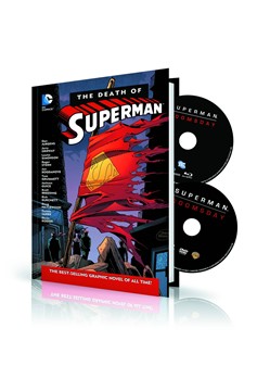 Death of Superman Hardcover DVD & Blu Ray Set