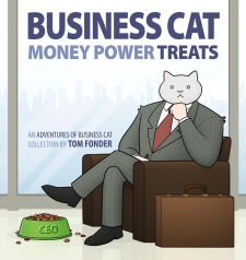 Business Cat Money, Power, Treats