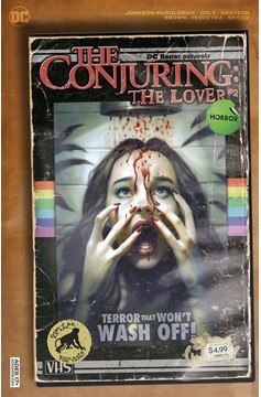 DC Horror Presents The Conjuring The Lover #2 Cover B Ryan Brown VHS Tribute Card Stock Variant (Of 5)