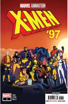 X-Men 97 #1 2nd Printing Marvel Animation Variant
