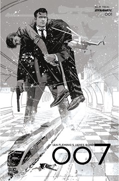 007 #1 Cover F 10 Copy Incentive Edwards Black & White