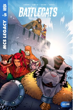 Mad Cave Studios Legacy Battlecats #5 Cover A Camelo