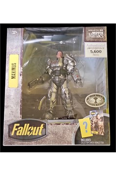 Movie Maniacs Fallout Maximus Posed 6" Platnium Edition Figure
