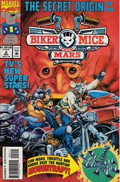 Biker Mice From Mars #2 [Direct Edition]-Very Fine (7.5 – 9)