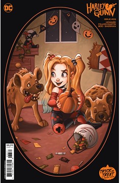 Harley Quinn #33 Cover F Chrissie Zullo Treat Or Treat Card Stock Variant