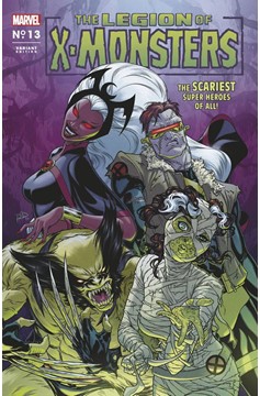X-Men #13 Dauterman Legion of X-Monsters Horror Variant X of Swords (2019)