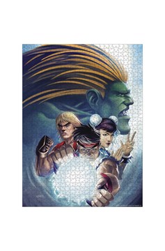 Street Fighter Jigsaw Puzzle by Lee Kohse