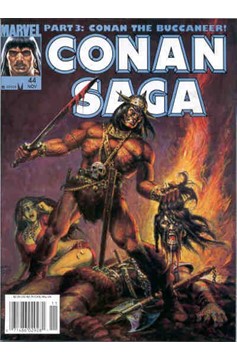 Conan Saga #44 [Newsstand]