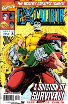 Excalibur #112 [Direct Edition]-Very Fine (7.5 – 9)